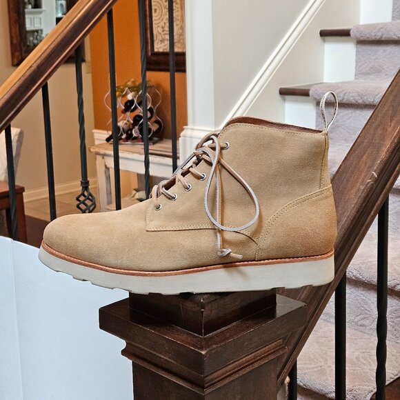 EUC Blackstone Men\'s OM-53 Suede Boots. Taupe, Sz US 13 / EU 47 main image 5